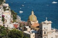 Positano & Sea Royalty Free Stock Photo