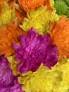 Pretty Orange, Yellow and Purple Valentines Day Flowers for Sale
