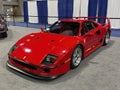 Beautiful Red Ferrari Sports Car