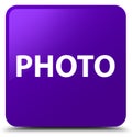 Photo purple square button