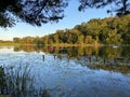 Quiet Peaceful Lake in the Country