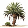 Photo-realistic Cedarwood Sabal Palm Image Creation With Photoshop