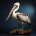 Photo-realistic Pelican 3d Model For Iconic Still Life Shots