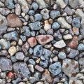 Photo realistic seemless texture pattern of gravel and pebble grounds