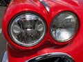 1962 Red Corvette Convertible. Royalty Free Stock Photo