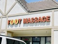 Foot Massage Sign front of building