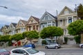 Beautiful Painted Ladies in Alamo Square, San Francisco