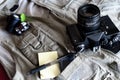 Photo reporter's vintage gear