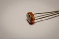 Photo resistor used for detecting light intensity