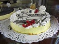 Rich Cheesecake at a Bakery in San Gimignano Italy