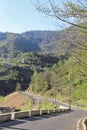 Photo of the road in the mountains