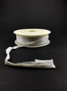 Roll of seal tape isolated on a black - Stock Photo Royalty Free Stock Photo
