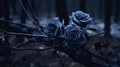 Dark Forest: Detailed Atmospheric Portraits Of Dead Roses