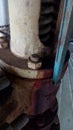 A photo of a rusty pipe