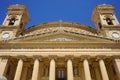 View of the Rotunda of Mosta. Mosta, Malta Royalty Free Stock Photo