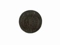 Photo of Saxon coin 2/3 Thaler 1767 Royalty Free Stock Photo