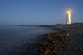 Photo of a Scituate Lighthouse in New England Royalty Free Stock Photo