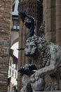 Florence lion on Loggia dei Lanzi