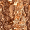 Photo of a seamless polished copper texture Royalty Free Stock Photo