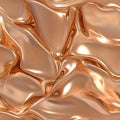 Photo of a seamless polished copper texture Royalty Free Stock Photo