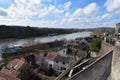 The Seine crossing the old town of Conflans Sainte Honorine