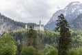 the Neuschwanstein castle