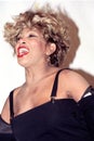 Tina Turner , photo session at the Sanremo Festival 1996 Royalty Free Stock Photo