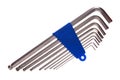 Photo of set hex keys Royalty Free Stock Photo