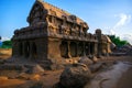 Mamallapuram Monuments Royalty Free Stock Photo