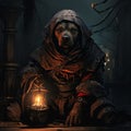 Dark Fantasy Dog Art Inspired By Darkest Dungeon