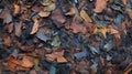 Nature-inspired Camouflage: Organic Sculpting In Dark Black And Orange