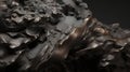 Metallic Textured Rock Formation In Zbrush Style