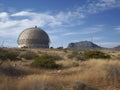 Military Radar Station in a Remote Landscape