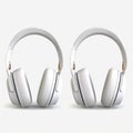 Hyperrealistic White Noise Reduction Headphones With Futuristic Design