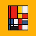 Surprise Berliner Weisse Logo: Vibrant Colors Inspired By Mondrian