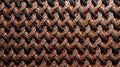 Dark Bronze And Black Woven Copper Texture With Infinity Nets