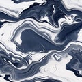 Fluid Monochrome Marble Background With Organic Swirls Royalty Free Stock Photo