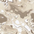 Slimy Marble: A Monochromatic Blend Of Taupe Stone With Organic Contours