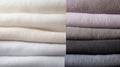 Cashmere Texture Bed Sheets In White, Gray, Brown, And Blue Colors Royalty Free Stock Photo