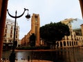 Nijmeh Square - Beirut Lebanon Royalty Free Stock Photo