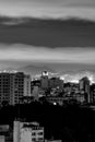 Night landscape in the city of NiterÃÂ³i, metropolitan region of the State of Rio de Janeiro, Brazil. Royalty Free Stock Photo