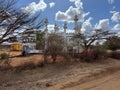 Small mosque along Nairobi Mombasa highway Kenya, Africa