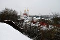 View of the city center of Vitebsk. Belarus. Royalty Free Stock Photo