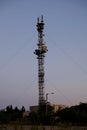 Yuzhnoukrainsk UKRAINE television antena Royalty Free Stock Photo