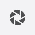 photo shutter icon Royalty Free Stock Photo