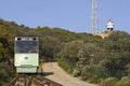 Photo of the sightseeing train in Cape Town