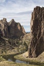 Smith Rock State Park, Central Oregon Royalty Free Stock Photo