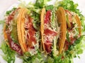 Smothered Mexican Food Tacos Royalty Free Stock Photo