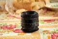 Photo of soviet manual lens on the table