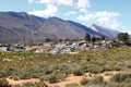 A photo of a squatter camp in South Africa Royalty Free Stock Photo